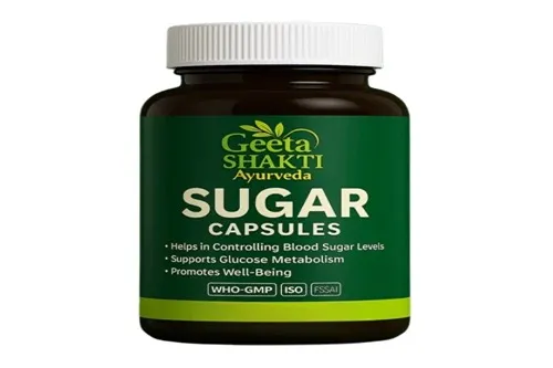 Geeta Shakti Ayurveda Sugar Capsules