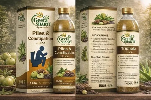 90% Geeta Shakti Piles Constipation Juice