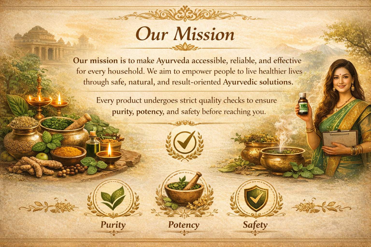 Our Mission Banner