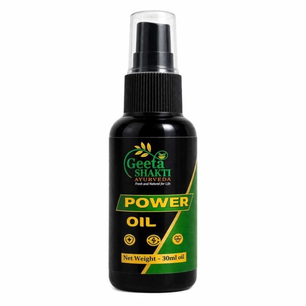 Geeta Shakti Ayurveda Power Oil | Natural Ayurvedic Body Oil 30ml